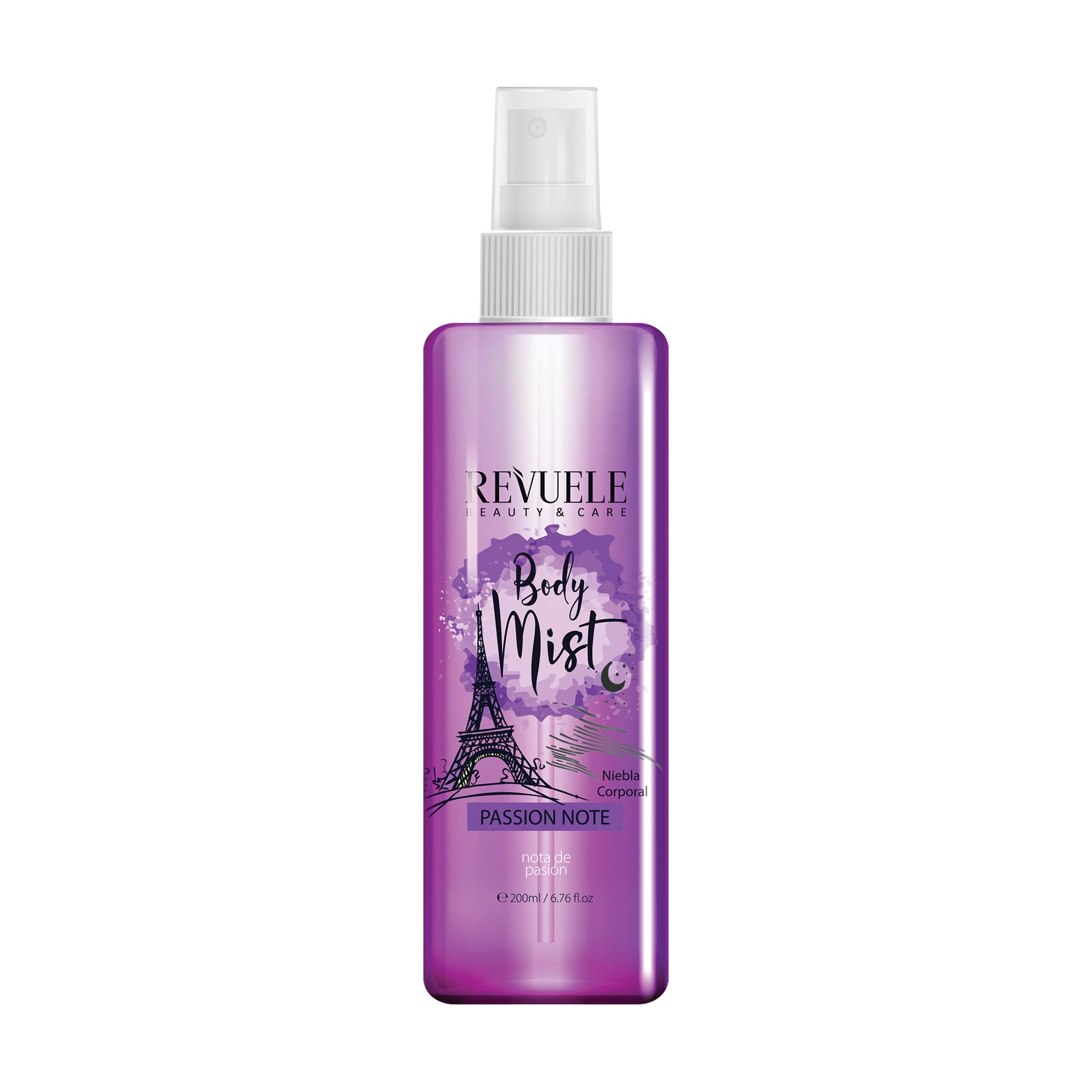 Міст для тіла Revuele Passion Note Body Mist, 200 мл